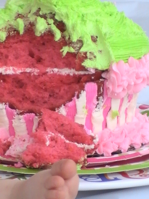 2010-08-07 Adaline's Party Cake 16 PIC_0110