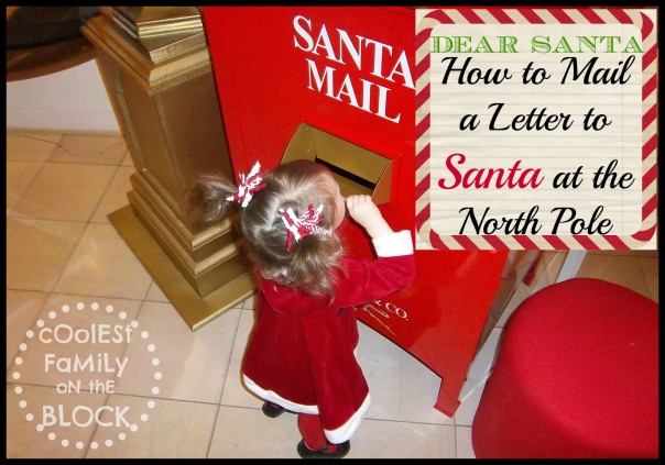 How to mail a letter to Santa in the North Pole 