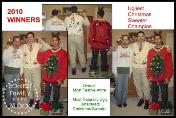 Ugly Christmas Sweater Winners 2010