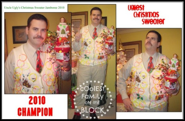 Ugly Christmas Sweater Contest Winner 2010