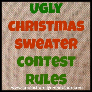 Ugly Christmas Sweater Contest Rules