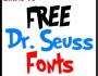 Free Dr. Seuss Fonts&nbsp;(links)