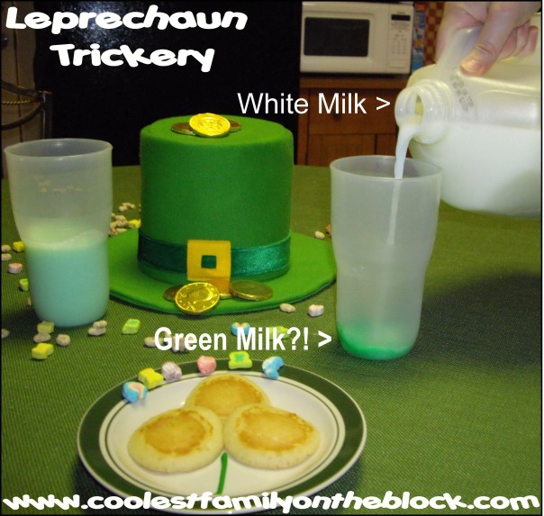 Leprechaun Trickery: Green Milk