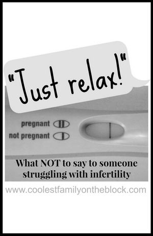 "Just relax" Infertility Myth BUSTED