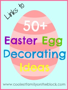 Round up of 50+ Easter Egg Decorating Ideas