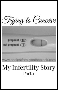 Trying to Conceive: My infertility Story Part 1
