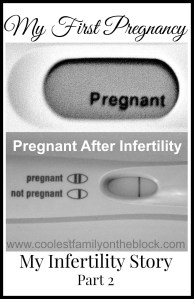 Pregnant after infertility