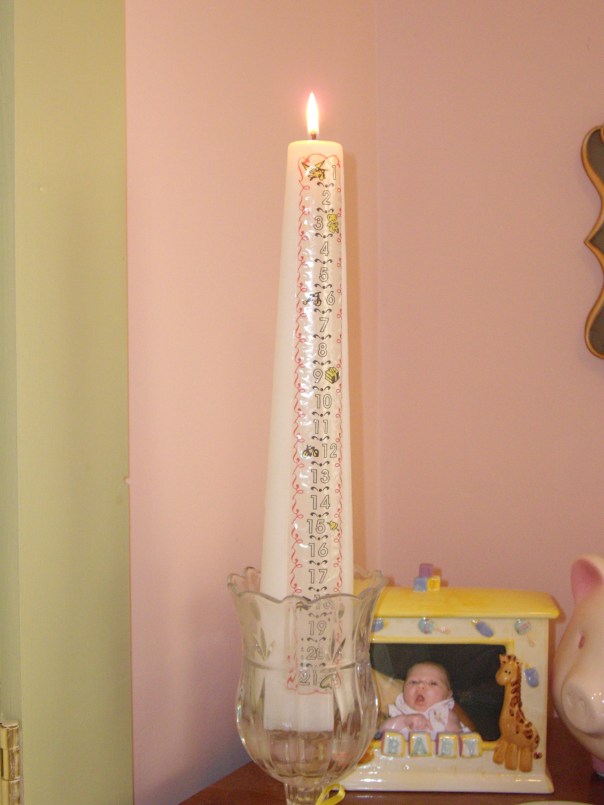 2010-09-09 Birthday Candle IMGP3278