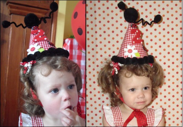 2011-08-06 Adaline's Ladybug Party Hat