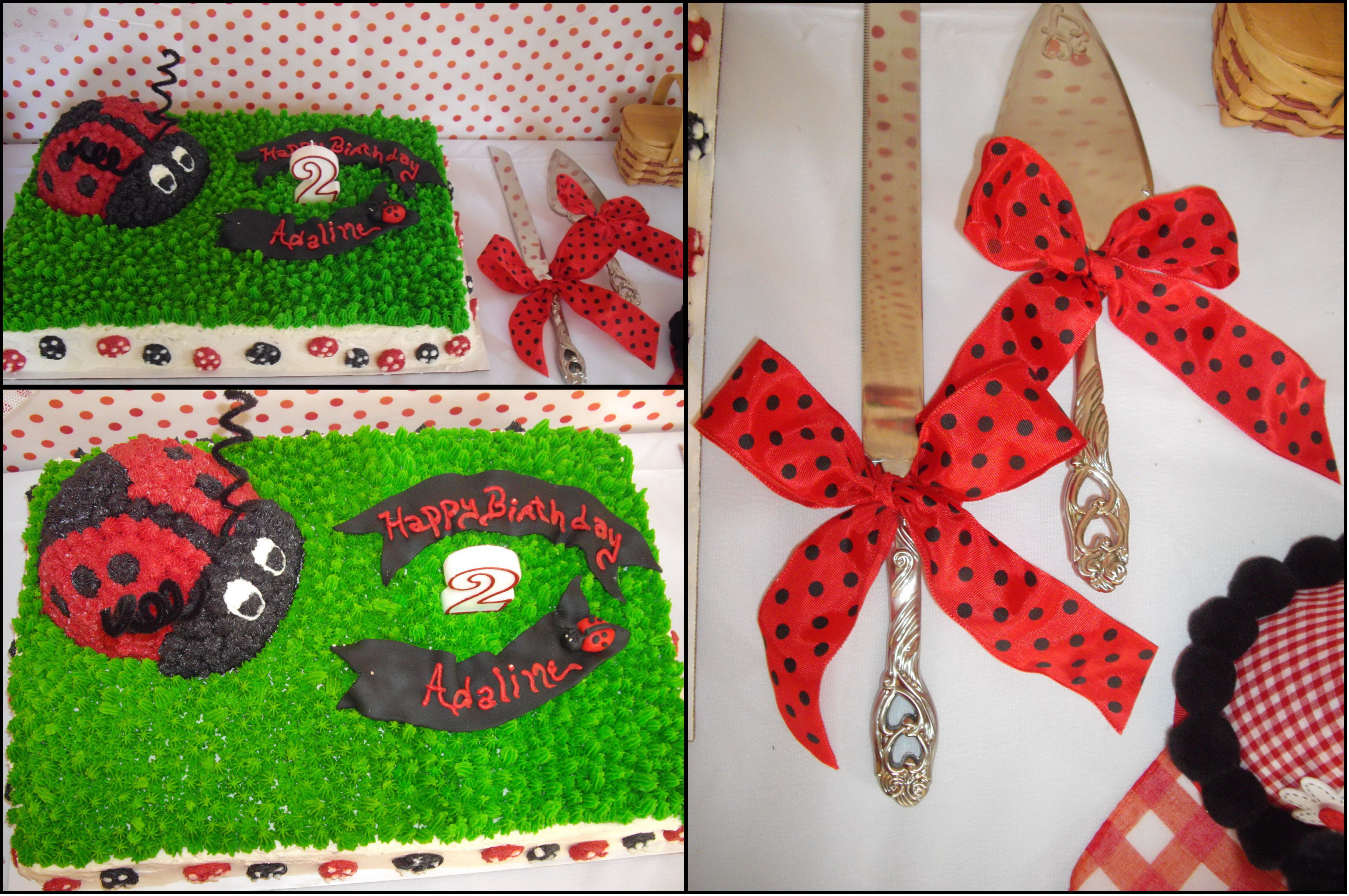 2011-08-06 Ladybug Cake 01b