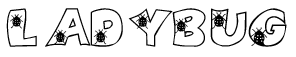 font-ladybug-101