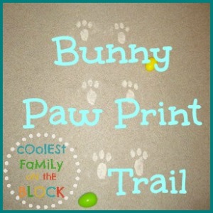 Bunny Paw Print Trail