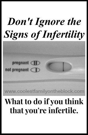 What to do if you think you're infertile