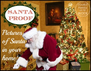 Photos of Santa in your home!