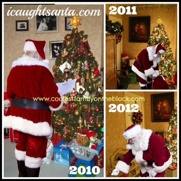 Photos of Santa in your home!